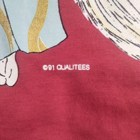 Vintage 90s Kabuki Oni Samurai Ninja T Shirt Medium Jerzees Qualitees - Picture 5 of 5